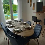 Cesarine 4 Etoiles, 8 Pers, 4 Chambres, Piscine Privee, Poolhouse, Clim 빌라 Saint-Paul-les-Fonts
