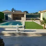 Cesarine 4 Etoiles, 8 Pers, 4 Chambres, Piscine Privee, Poolhouse, Clim Saint-Paul-les-Fonts