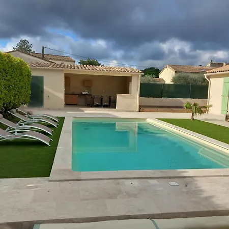 Cesarine 4 Etoiles, 8 Pers, 4 Chambres, Piscine Privee, Poolhouse, Clim * Saint-Paul-les-Fonts