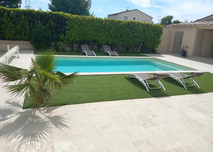Cesarine 4 Etoiles, 8 Pers, 4 Chambres, Piscine Privee, Poolhouse, Clim וילה Saint-Paul-les-Fonts