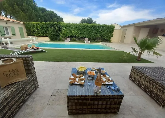 Cesarine 4 Etoiles, 8 Pers, 4 Chambres, Piscine Privee, Poolhouse, Clim * Saint-Paul-les-Fonts