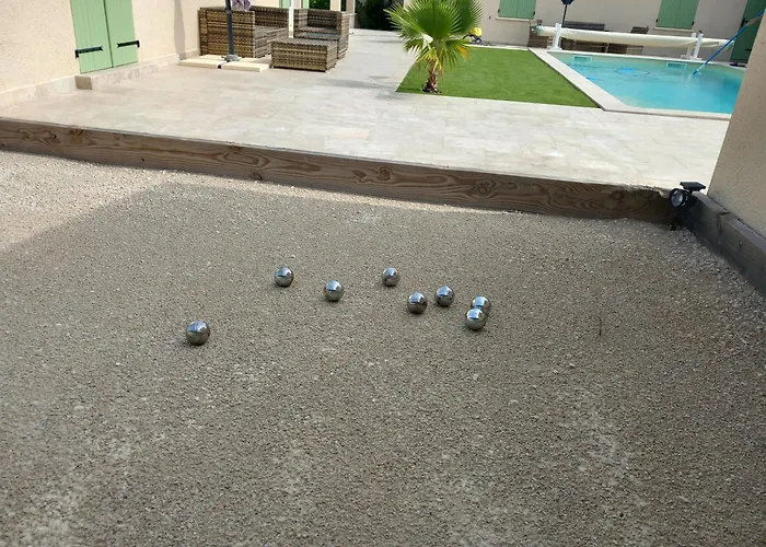 Cesarine 4 Etoiles, 8 Pers, 4 Chambres, Piscine Privee, Poolhouse, Clim * Saint-Paul-les-Fonts