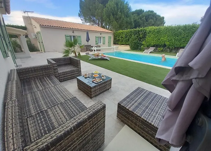 וילה Cesarine 4 Etoiles, 8 Pers, 4 Chambres, Piscine Privee, Poolhouse, Clim Saint-Paul-les-Fonts